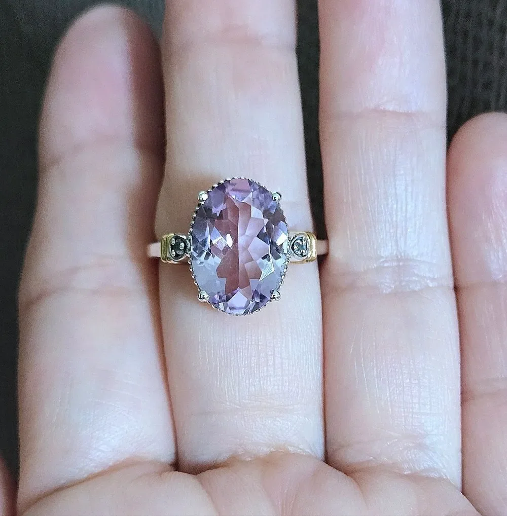 Shivam Pink🩷 Amethyst Ring💍 - NWT